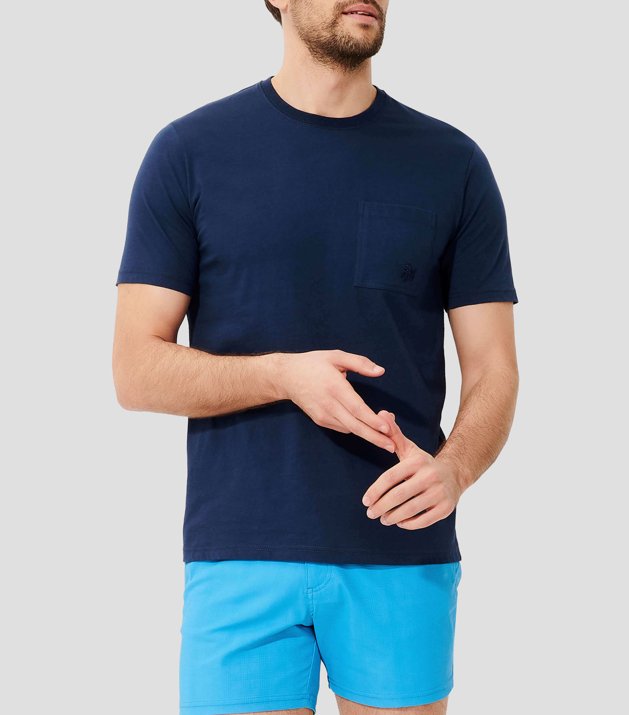 Playera cuello redondo manga corta Hombre